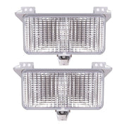DURAFORCE Turn Signal Corner Park Lights for Chevy for GMC Pickup Truck 1983-1991 Pair