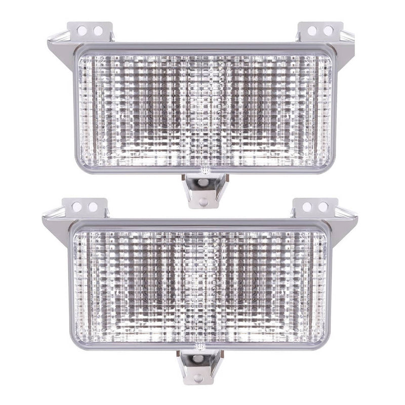 DURAFORCE Turn Signal Corner Park Lights for Chevy for GMC Pickup Truck 1983-1991 Pair