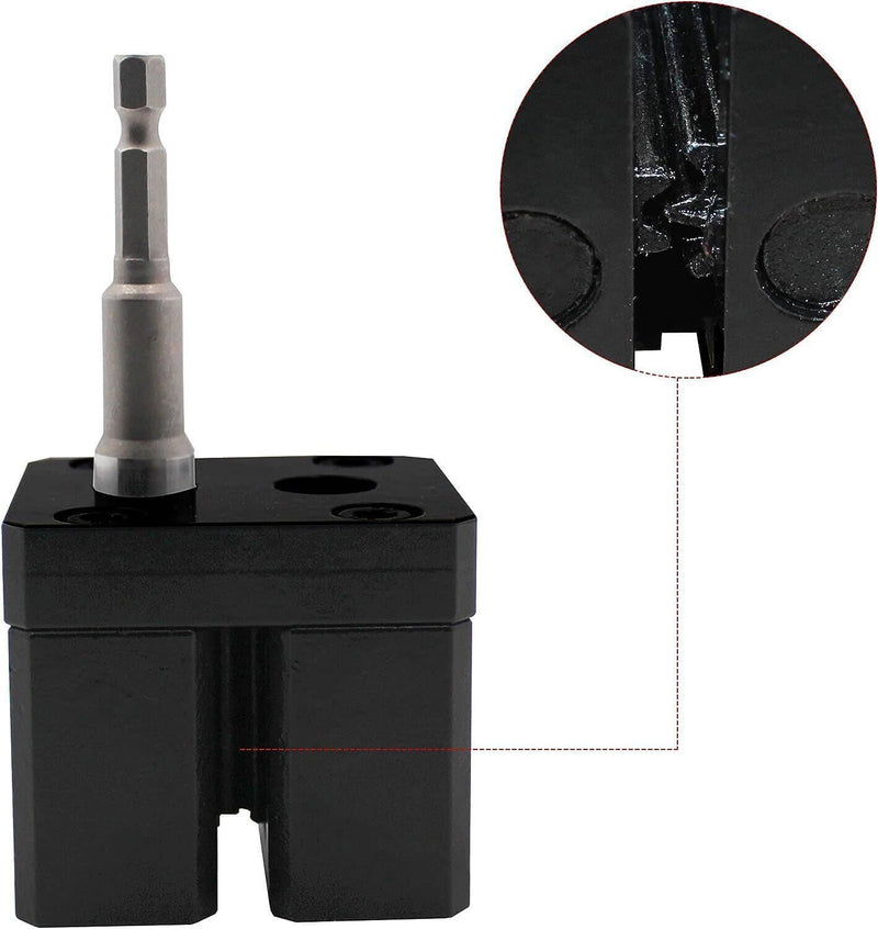 Impact Driver Power-Assisted Sheet Metal Crimper for Malco C5A2 Black