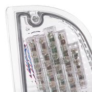 DURAFORCE Clear LED Turn Signal Lights for Kenworth KW K300 T300 T330 T600 86-08 Pair