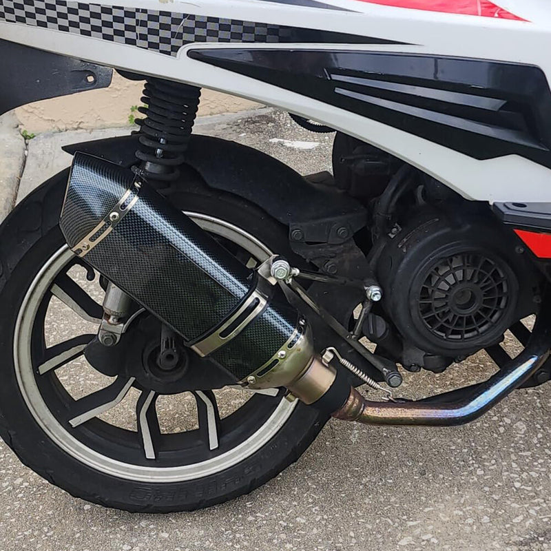 38mm-51mm Motorcycle ATV Exhaust Muffler Tail Pipe DB Killer Silencer