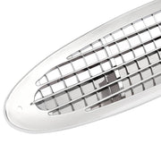 DURAFORCE Chrome Hood Side Grille Air Intake Vent Cover ABS for Freightliner M2 2002-2018
