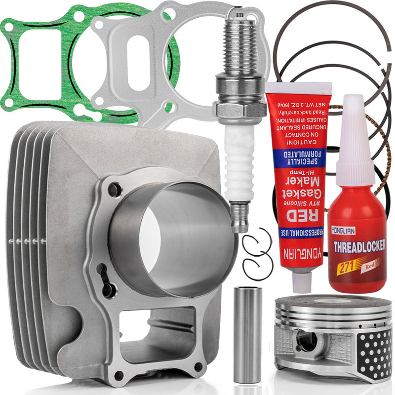74mm Big Bore Cylinder Piston Top End Kit for Honda TRX250EX TRX250TE TRX250TM