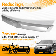 DURAFORCE BE5Z-8200-BA FO1210108 Grille Center Trim Chrome for Ford Fusion 2010-2012