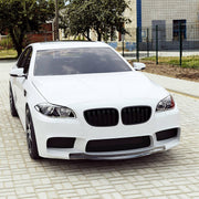 DURAFORCE Front Bumper Lip Spoiler Splitter for BMW F10 M5 2012-2017 Carbon Fiber ABS