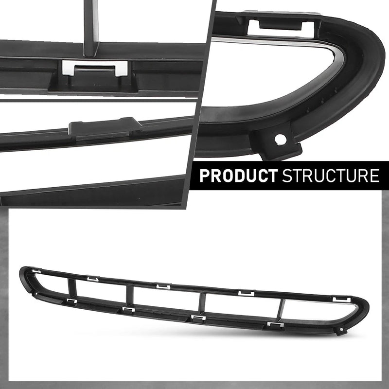 DURAFORCE NEW Front Center Air Intake Grill Molding Fit 2014 2015 KIA Sorento 865221U500
