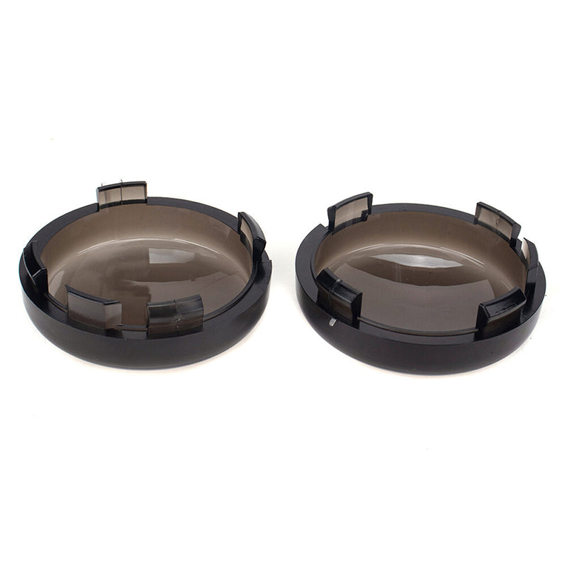 Turn Signal Light Lamp Cover Smoke Lens for Harley Heritage Softail 4PCS