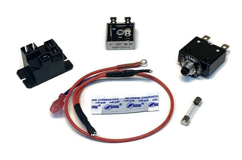 50A HD Upgrade Charger Repair Rebuild Kit for Club Car 48V Power Drive 2 Cart