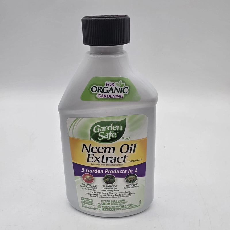 Neem Oil Extract Concentrate for Garden Safe Organic Gardening 10 Fluid Ounces