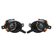 DURAFORCE Fog Lights Bumper Lamps with Black Bezel Molding for Chevy Malibu 2013-2016