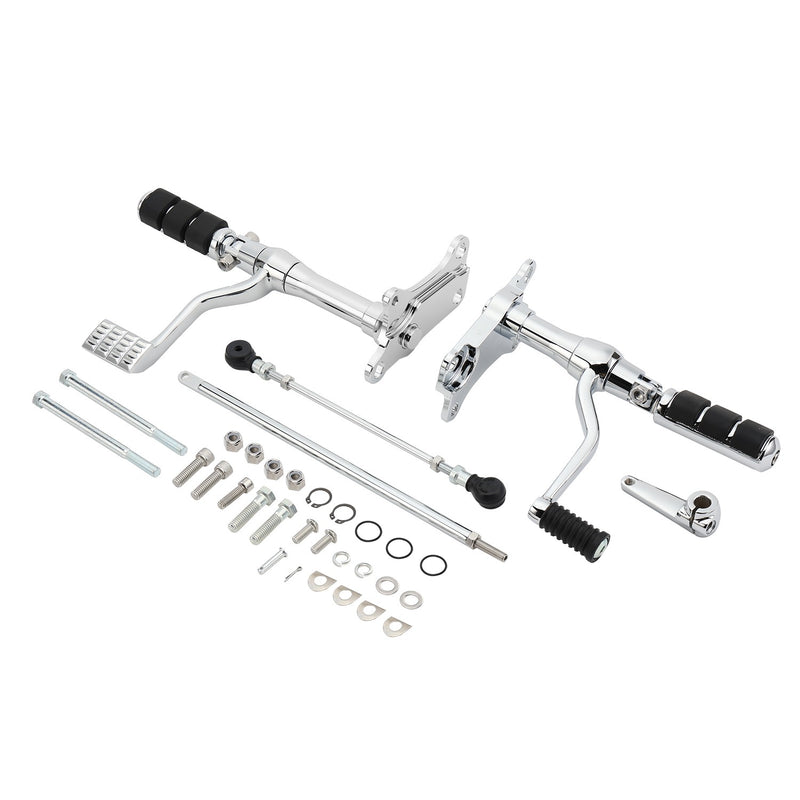 Forward Controls Complete Kit Pegs Levers Linkages for 91-03 Harley Sportster