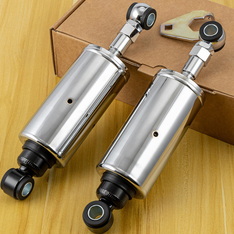 Rear Shocks Absorbers Adjustable Height Set for Harley Softail Custom FXST 89-99