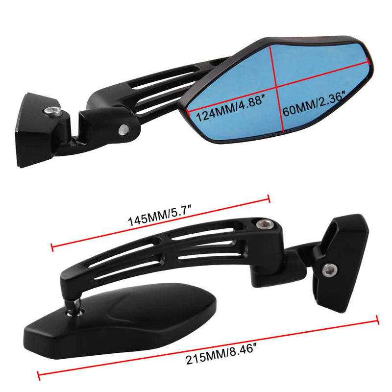 Adjustable Rearview Mirrors for Yamaha FZR YZF 600 600R R1 R6 R6S 2x