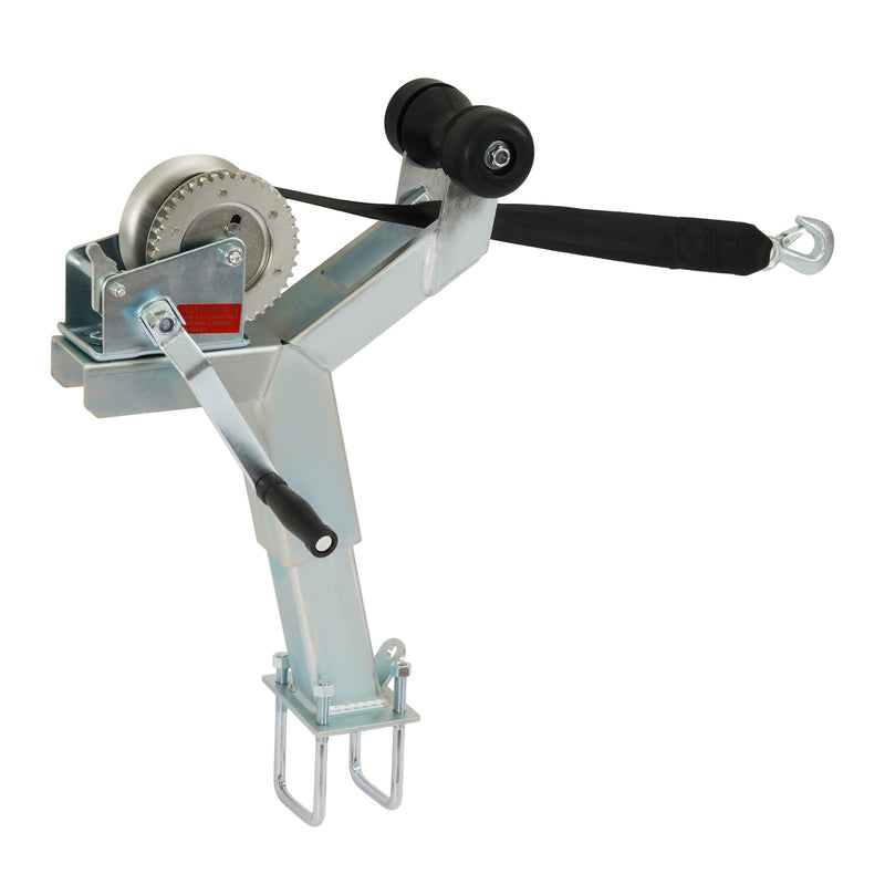 1400lbs Winch Stand Winch Post with Roller for Boat Trailers Adjustable