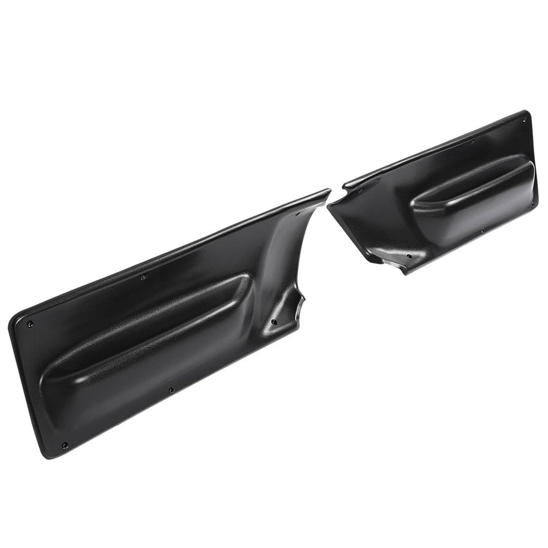 DURAFORCE Door Panel Inserts for VW Volkswagen Beetle 2003-2010 Black Left And Right Pair