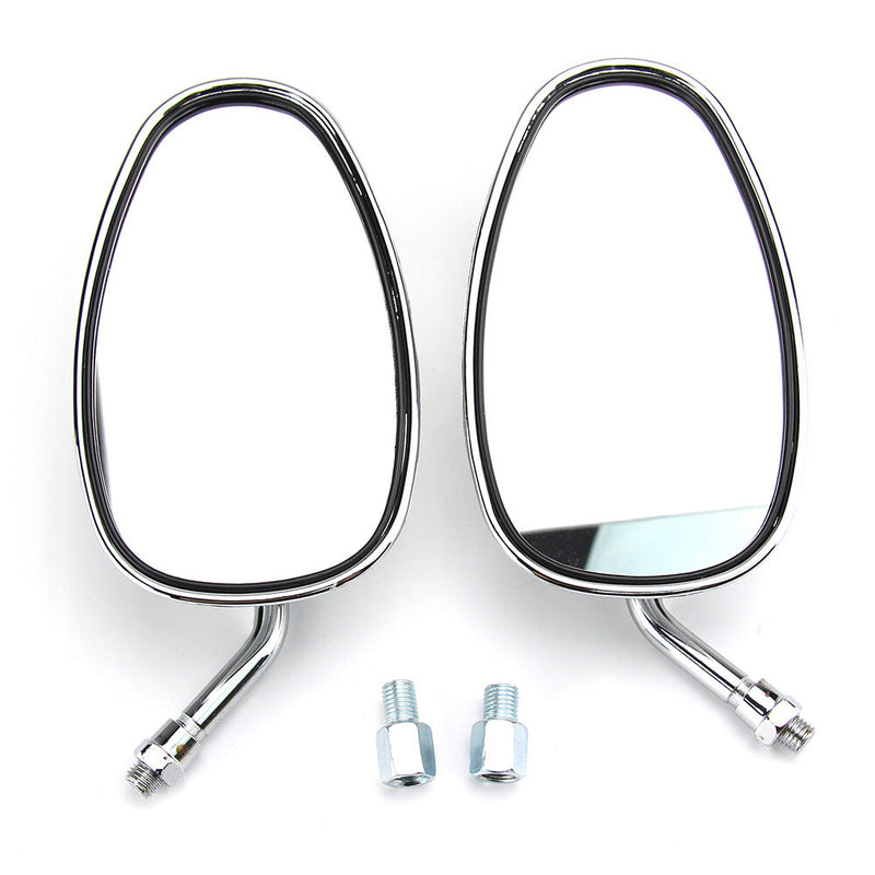 Motorcycle Side Mirrors for Honda VTX1300 VTX1800 Shadow Aero 750 1100 Pair