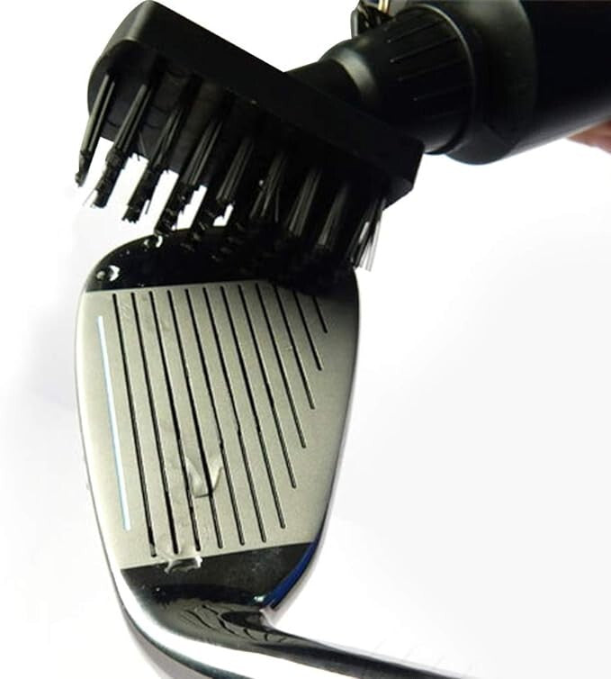 Golf Club Cleaner Brush Groove Cleaner with Water Bottle for Golf Ball Club