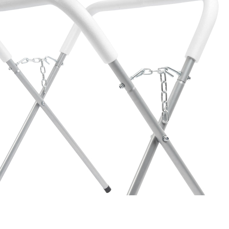 Heavy Duty Auto Body Painting Adjustable Work Stand For Bumpers 500 LBS Silvery