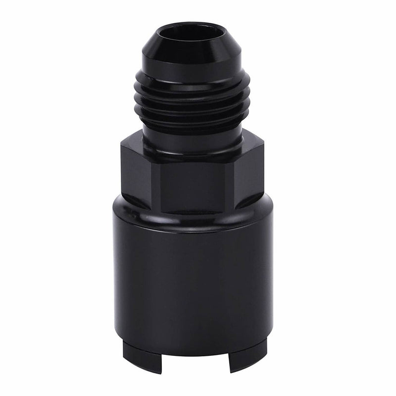 6AN AN6 to 3/8 GM Quick Connect EFI Female Fuel Adapter Fitting LS 2PC