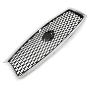 DURAFORCE Front Bumper Grille Grill Assembly for Infiniti Q50 2014 2015 2016 2017 Chrome