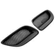 DURAFORCE Front Upper Kidney Grille Insert Left Right Black ABS for Pontiac GTO 2004-2006