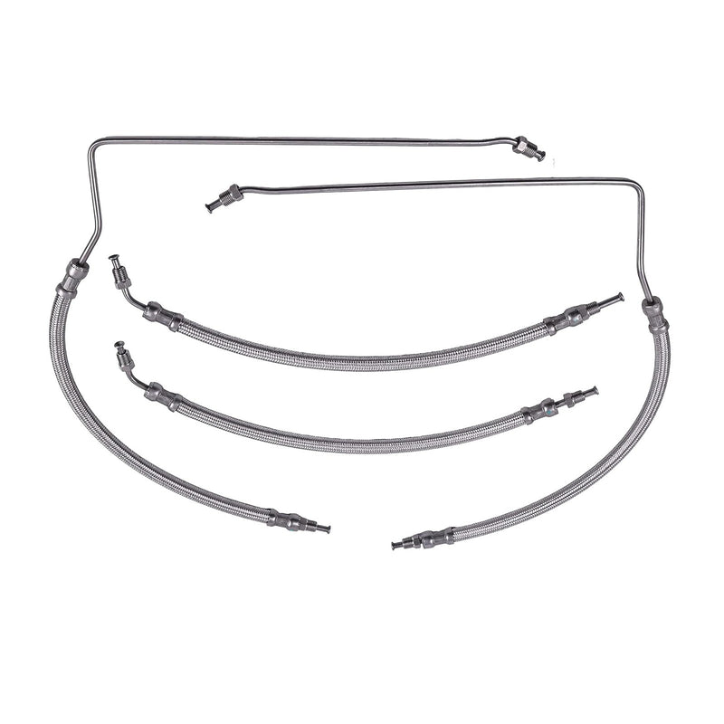 Trim Tilt Hydraulic Ram Cylinder Hose Kit for Mercruiser Alpha 1 2 Bravo 1 2 3