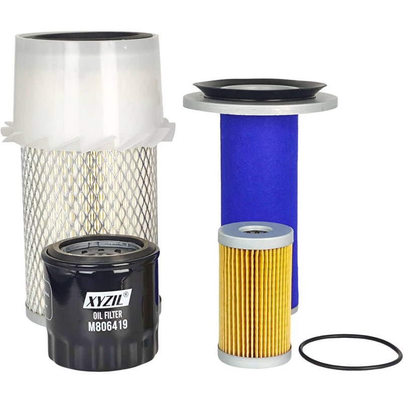 DURAFORCE Maintenance Filter Kit for John Deere M806419 T111383 AM108184 AM108185