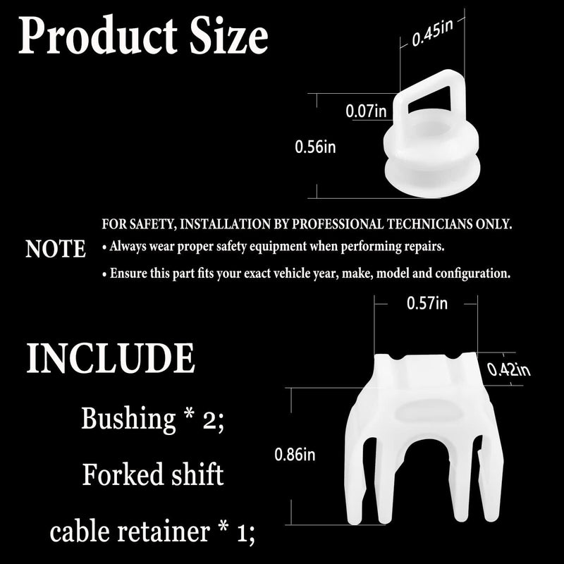 14104 Automatic Transmission Shift Cable Bushing for Chevrolet for GMC for Ram 2