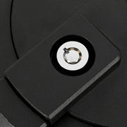 DURAFORCE Locking Fuel Door Gas Tank Cap Cover Aluminum Black For Hummer H2 2003-2009