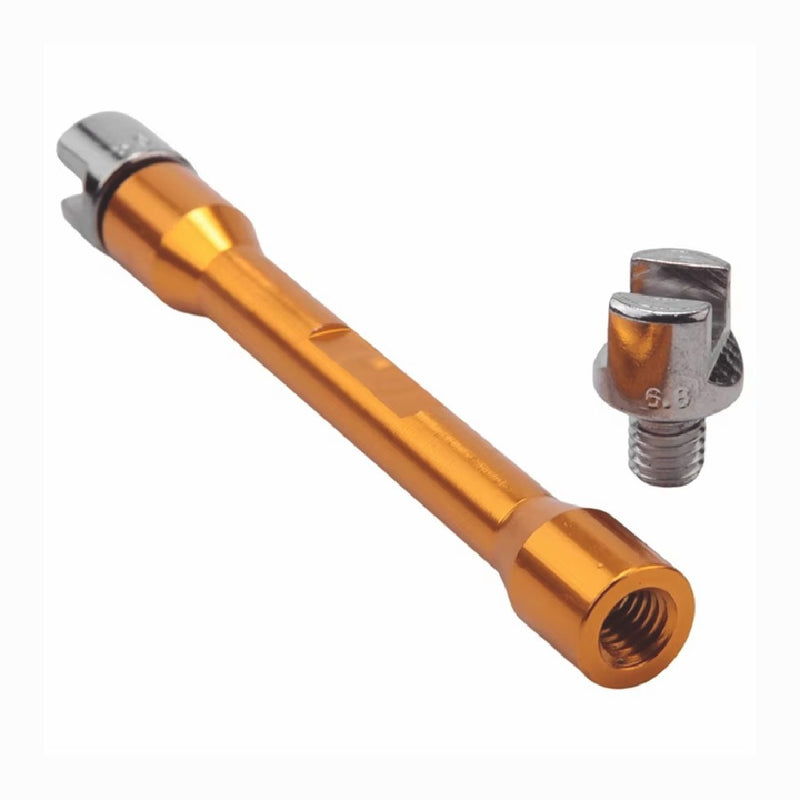 Universal Motorcycle Wheel Spoke Wrench CNC Kit Repair Tool Gold Tone 5.0-6.8