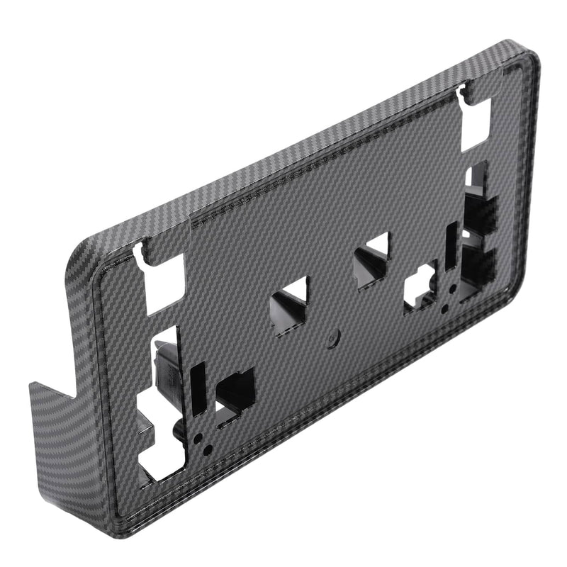 DURAFORCE Front License Plate Mount Holder Carbon Style for Ford F-150 F150 2021-2023