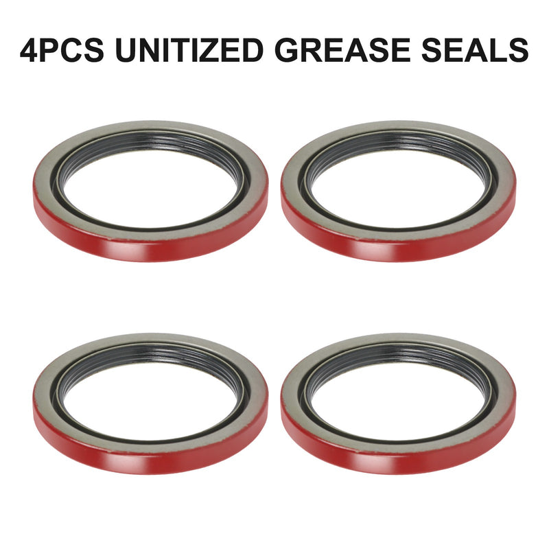 4Pcs Oil Seal Replacement for Dexter 010-051-00 Grease 9K 10K Trailer Axle