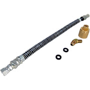 DURAFORCE 18 Inch LPG Propane Hose Female Tank Connector for Forklift Crimped Spiral