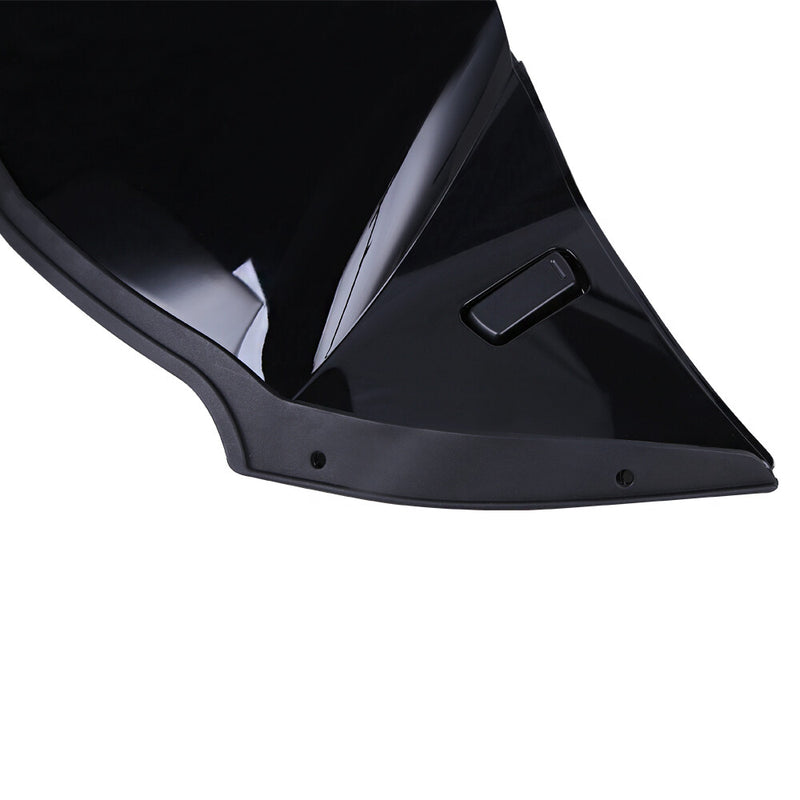 Vivid Black Top Air Duct Piece Cover Fairing for Harley Road Glide 2015 UP
