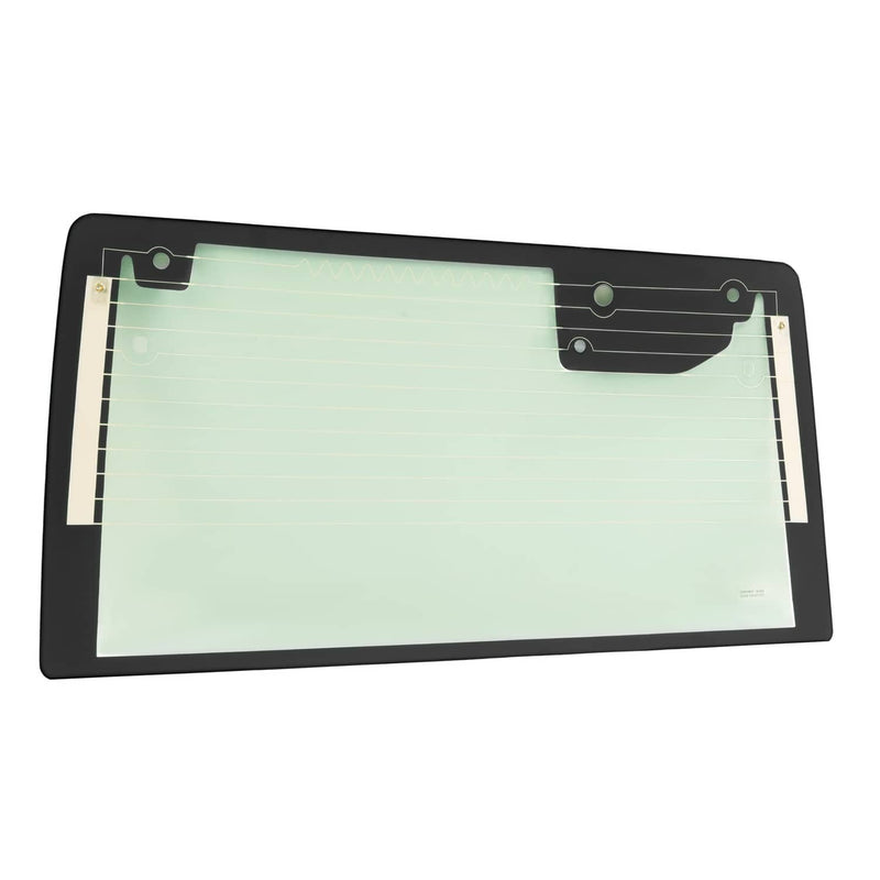 DURAFORCE Rear Window Tempered Glass Heated for Jeep Wrangler 2 4Dr 2007-2010