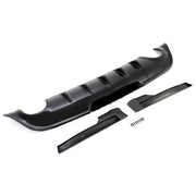 DURAFORCE Rear Bumper Lower Diffuser Lip for Dodge Dart 2013-2016 GTS Style PP Black