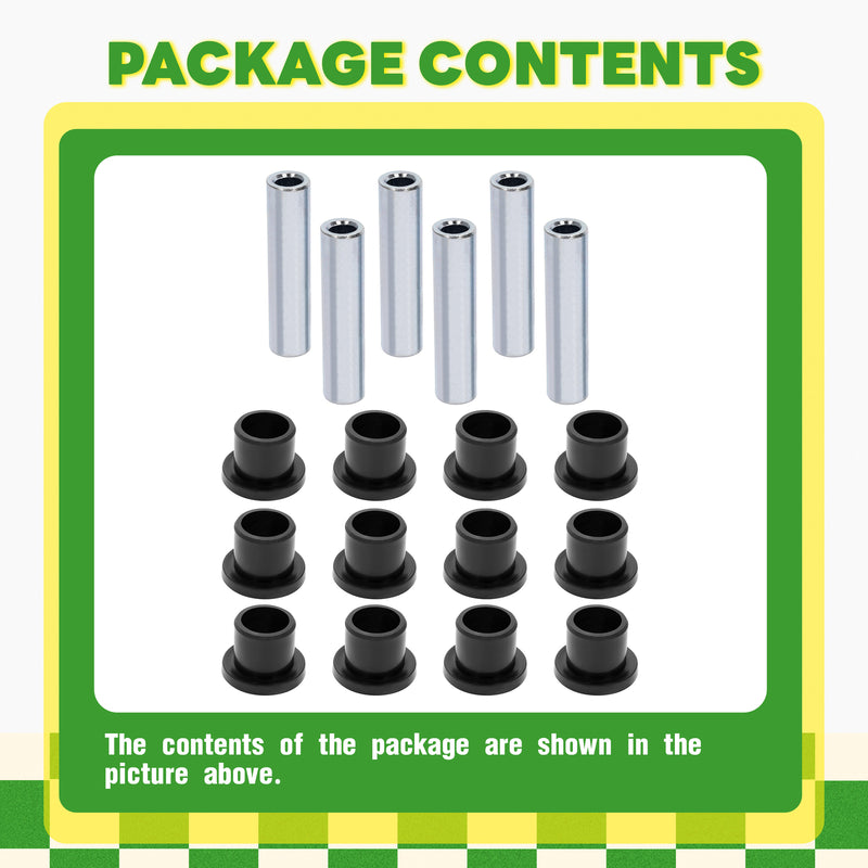 Leaf Spring Bushing Set Full Kit for Club Car Precedent Onward Golf Cart