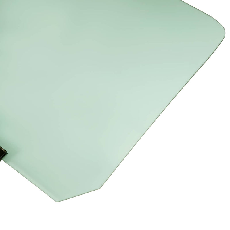 DURAFORCE Light Green Door Window Glass for Ford F-150 Bronco 1987-97 Front Driver Side