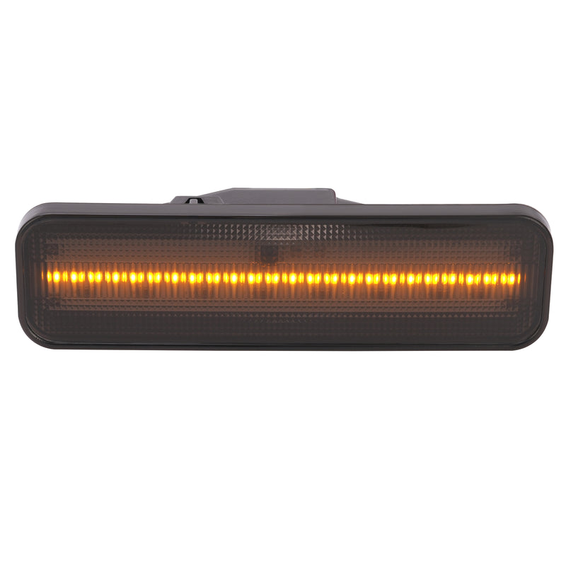 Smoke LED Front & Rear Side Marker Lights for El Camino & Caballero 1978-1987 4x
