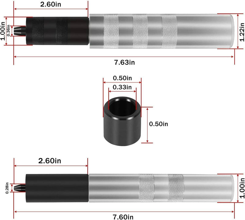 36050 Valve Keeper Remover Installer Kit for Toyota 4 Cylinder Chrysler 4.5-7mm