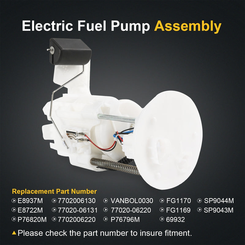Fuel Pump for Toyota Camry 2007-2011 with Module with Fuel Sending Unit Electric
