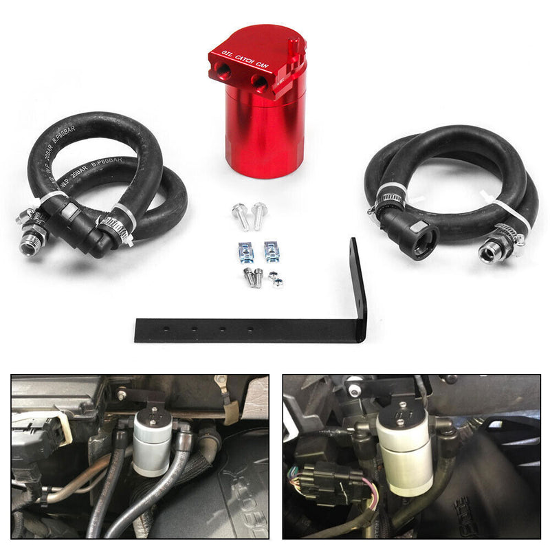 Oil Catch Can Separator for Ford F150 5.0L Raptor 2.7L 3.5L Ecoboost 11-21