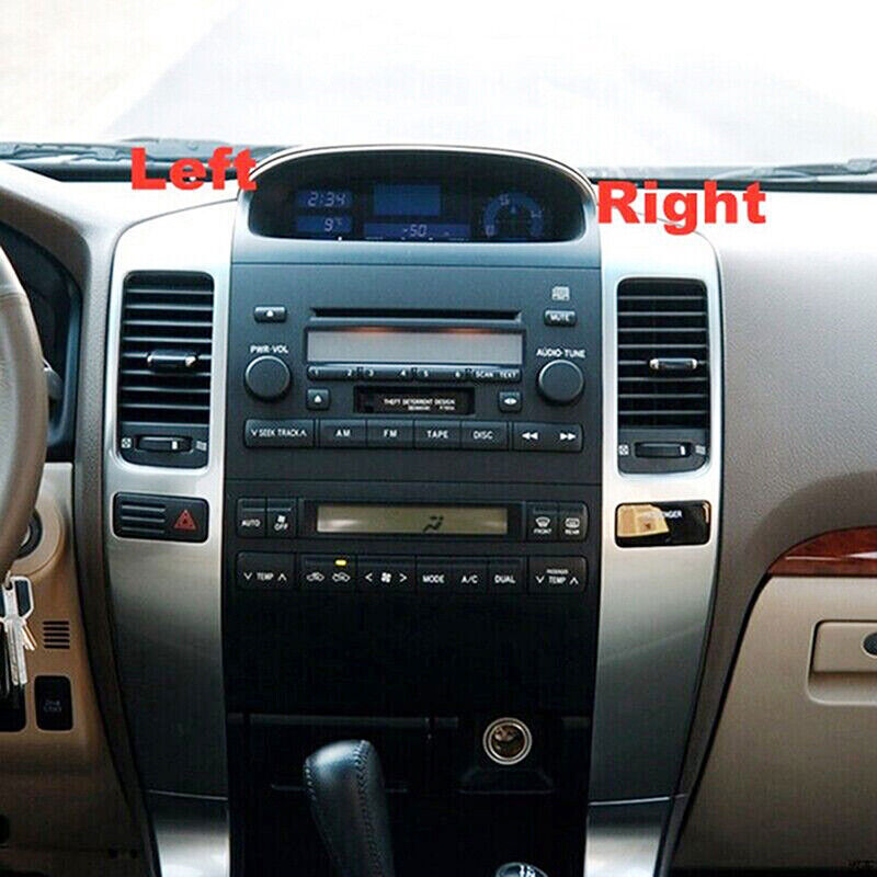 Dashboard Air Vent Sensor Panel for Toyota Land Cruiser Prado J120 2003-2009