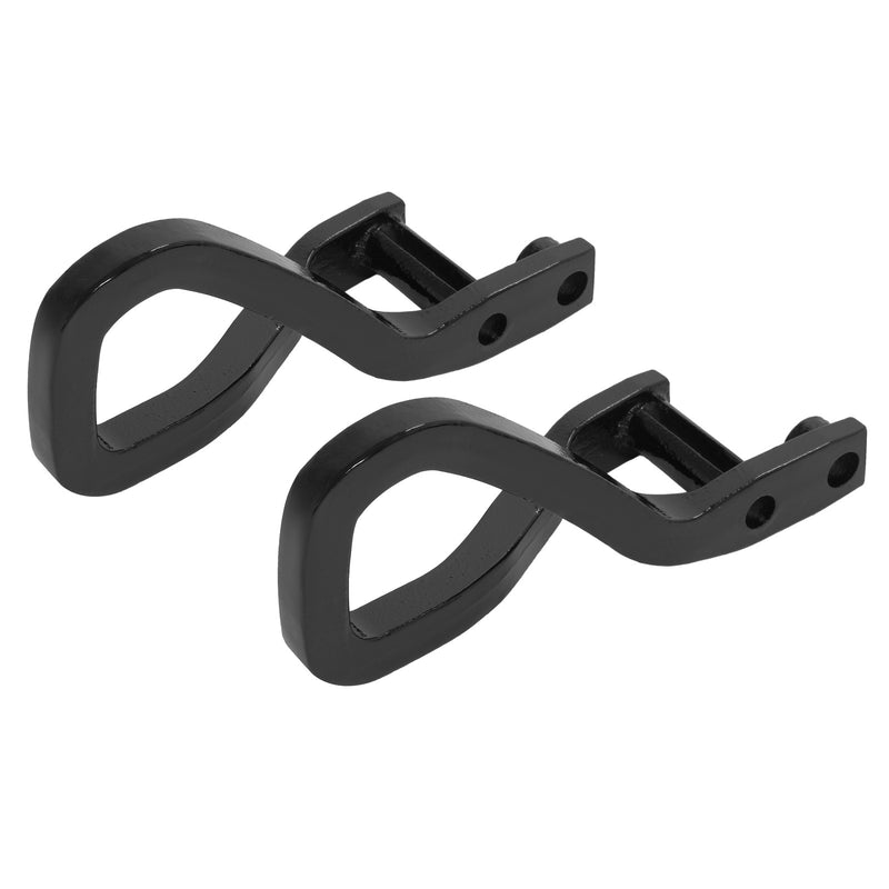Heavy Duty Front Car Tow Hooks With Bolts for GMC Sierra 1500 2019-2026 Black