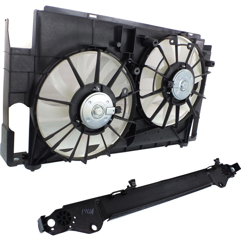 DURAFORCE NEW Radiator Cooling Fan Assembly with Shroud for Toyota RAV4 2013-2019 L4 2.5L