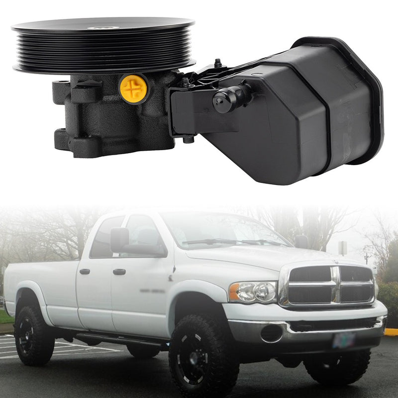Power Steering Pump with Reservoir & Pulley for Dodge Ram 2500 3500 2003-07