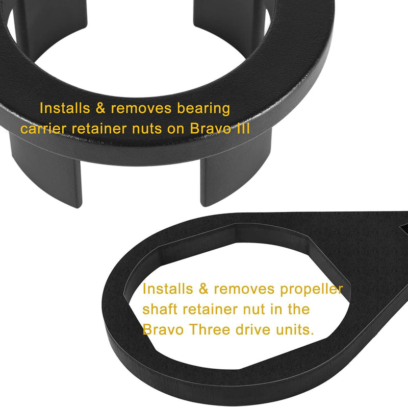 91-8053741,91-805374 Bearing Carrier Retainer Wrench Tool for Mercruiser Bravo 3