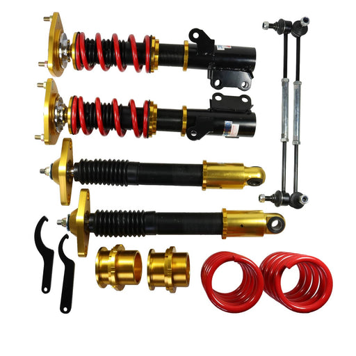 DURAFORCE Coilovers Kit for Hyundai Genesis Coupe 2-Door 10-16 Shock Struts Adj Height