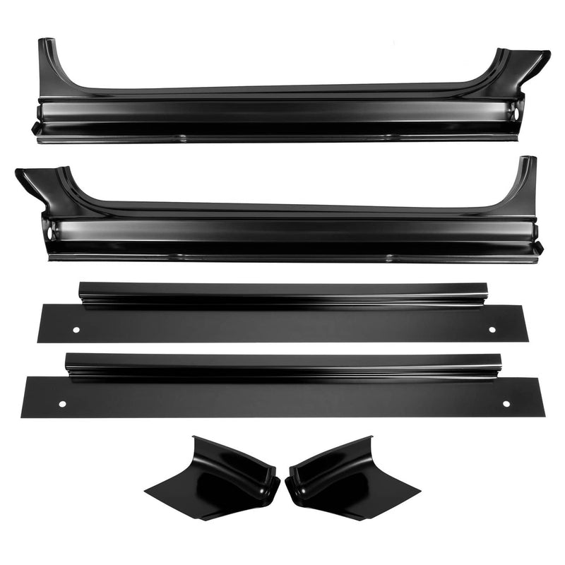 DURAFORCE Rocker Panel Cab Corner Support Mount Floor Pan for Chevy for GMC C/K K10 12PC