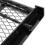 DURAFORCE Air Flow Tailgate Black Powder Coated for Ford F-150 F-250 F350 1997-2004 99-16